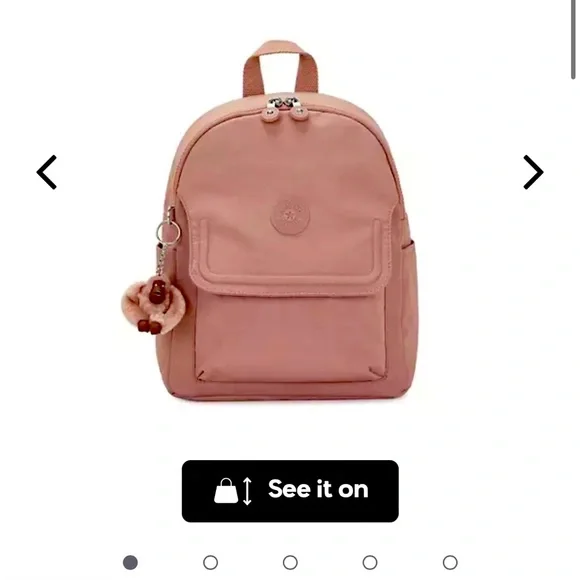 Kipling Matta Up Rosey Rose backpack Kipling Matta Up Backpack - Stylish Travel Bag Kosovo | Ubuy main image 2